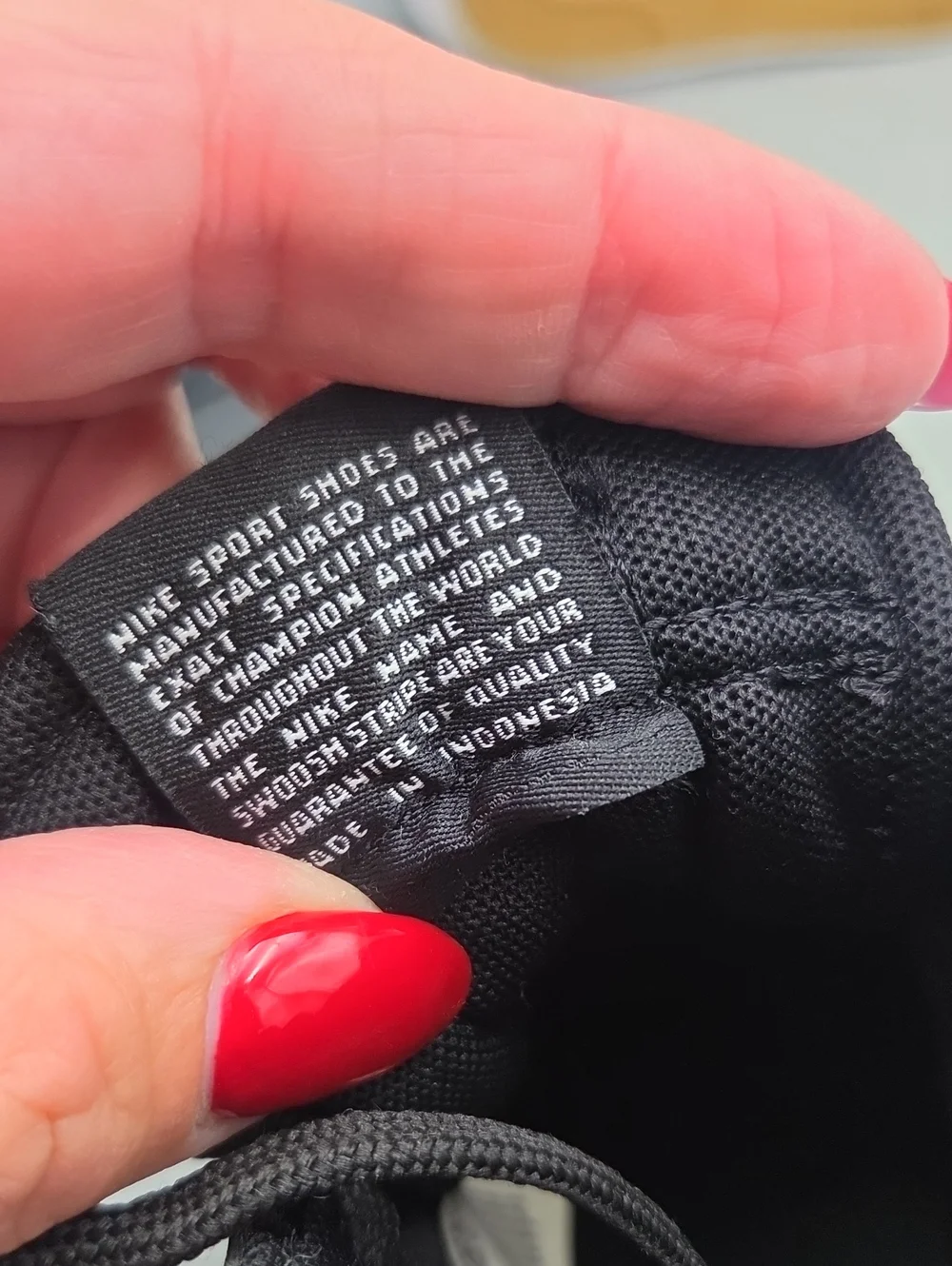 Nike questions leave